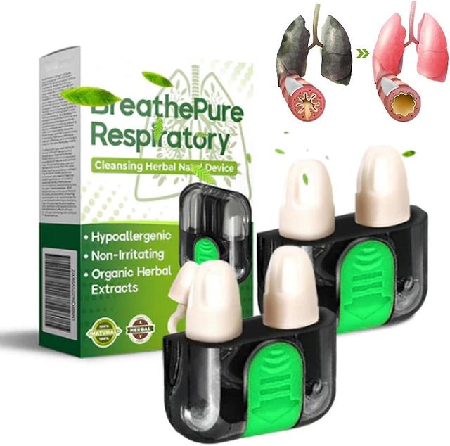 Adem Pure Respiratory Cleansing Herbal Nasal Device, verlicht nasale ongemakken, Herbal Control Nasal Device Bescherm uw gezondheid Reinig en adem ... on Productcaster.