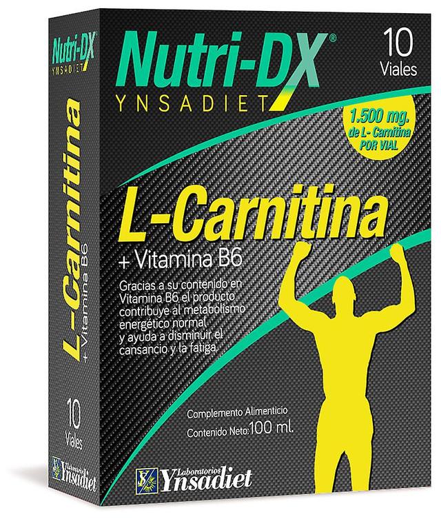 Ynsadiet L-Carnitine Vitamin B6 10 Vials on Productcaster.