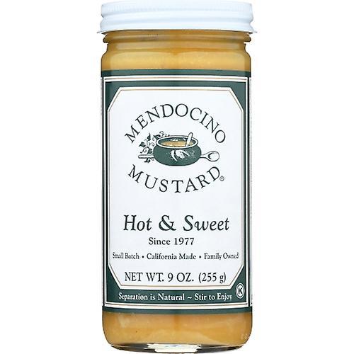 Mendocino Mustard Mendocino Senf Senf Hot & Sweet, Etui von 6 x 9 oz (Packung von 1) on Productcaster.