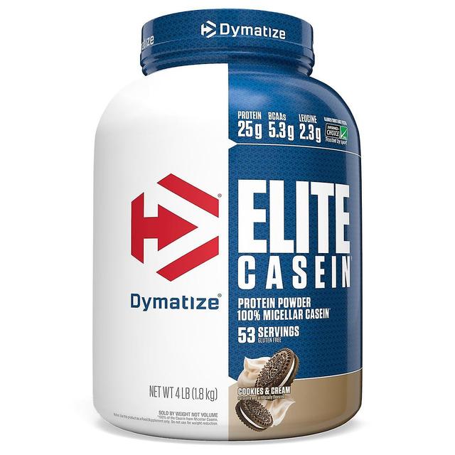 Dymatize, Elite Casein, Kakor & Grädde, 4 lbs (1.8 kg) on Productcaster.