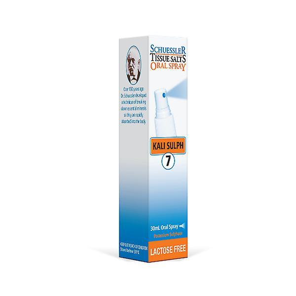 Schuessler Tissue Salts Kali sulph 30ml spray | no. 7 - skin balance on Productcaster.