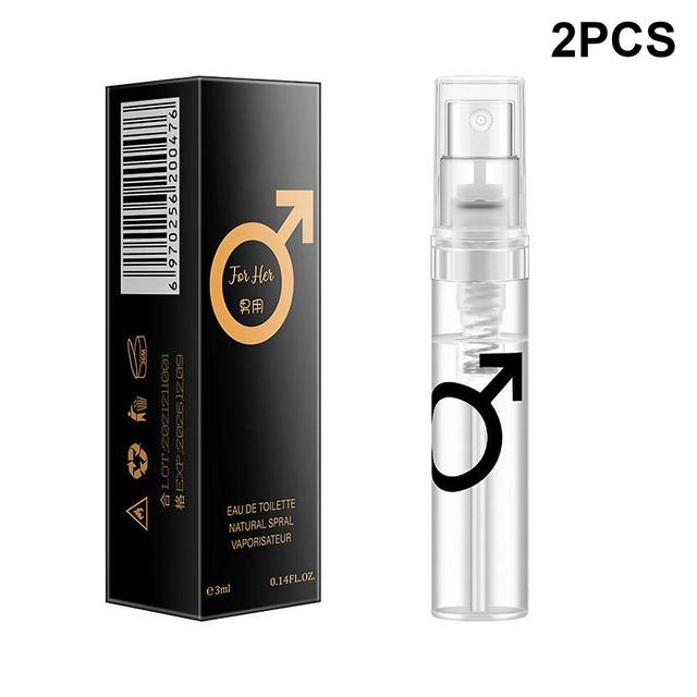 Pheromone Body Spray For Men And Women - Tempting Fragrance To Boost Personal Magnetism black B 2pcs on Productcaster.