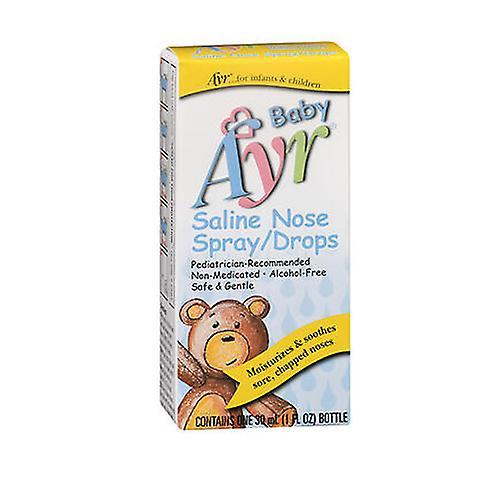 Ayr Babys Kochsalzlösung Nase Spray Tropfen, 1 oz (Packung mit 6) on Productcaster.