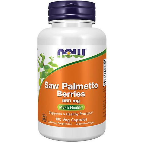 Now Foods Saw Palmetto Berries,550 mg ,100 Caps (Pack of 4) on Productcaster.