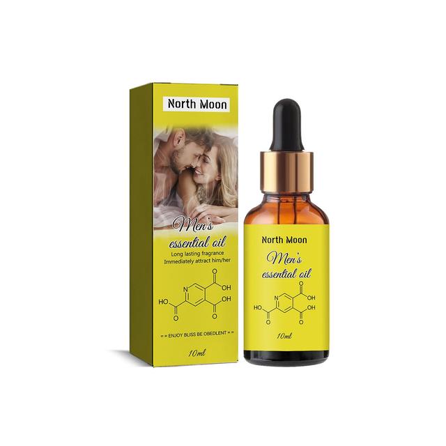 North Moon Pheromones Body Essential Oil Natural Refreshing Body Long-lasting Fragrance Men's And Women's Perfume Essential Oil Yellow 10ml on Productcaster.