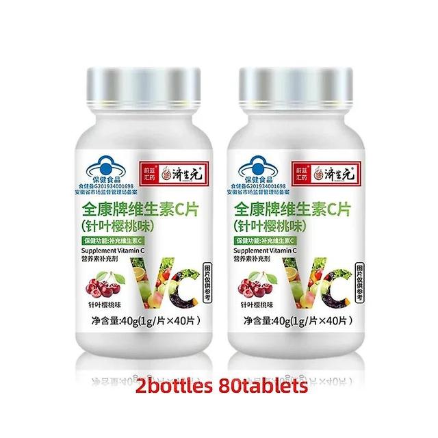 Tib Vitamin C Supplements Vitamins Ascorbic Acid Antioxidant Immune Support Pills Acerola Cherry Flavor Health Chewable Tablets Cfda 2Bottles 80Tab... on Productcaster.