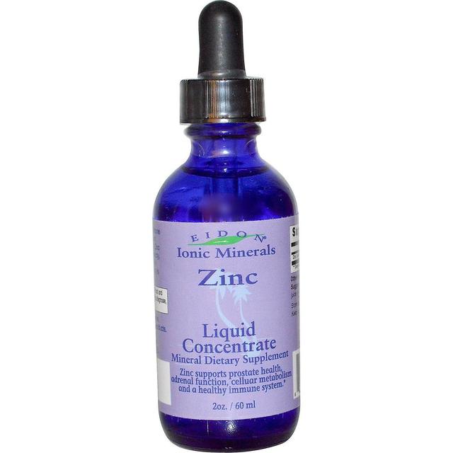 Eidon minerale supplementen, ionische mineralen, zink, vloeibaar concentraat, 2 oz (60 ml on Productcaster.