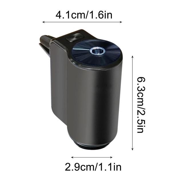 Baofu Smart Car Freshener With Three Adjustable 2024 New Intelligent Car Aroma Smart Car Aromatherapy Diffuser Atomizer 7.5Ml Black A on Productcaster.