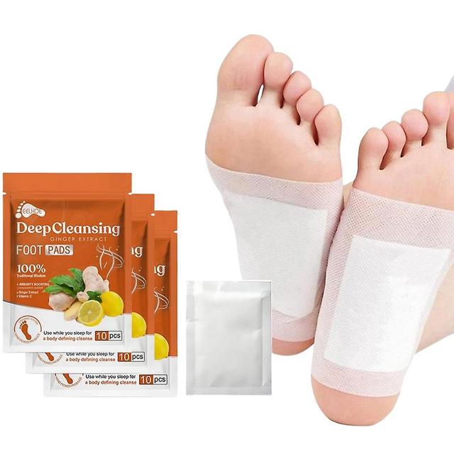 Patchs pour les pieds détoxifiants Coussinets Détoxification naturelle Traiter les toxines corporelles Aide à dormir Soulager le stress Soins netto... on Productcaster.