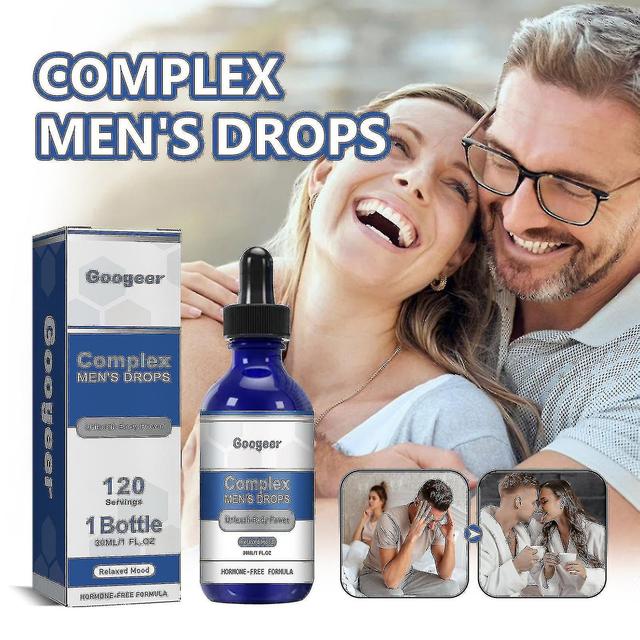 Woosien Complex Men's Drops, 30ml Complex Mens Drops, Secret Drops For Strong Men 3pcs on Productcaster.