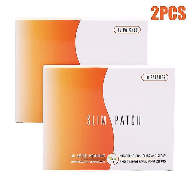 Hitoor 2pack Strong Slimming Patches Weight Looss Detox Slim Thin Navel Patch Fat Burning on Productcaster.