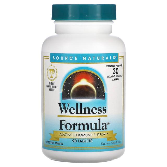 Source Naturals Fonte Naturals, Fórmula de Bem-Estar, 90 Comprimidos on Productcaster.