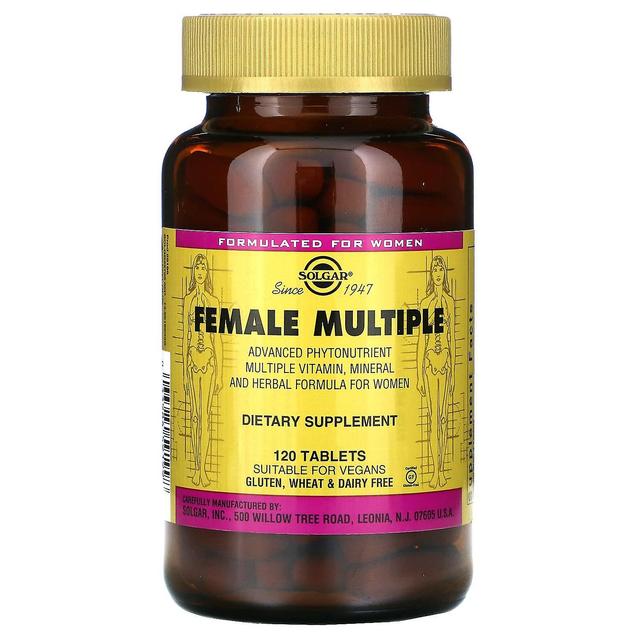 Solgar, Female Multiple, 120 Tablets on Productcaster.