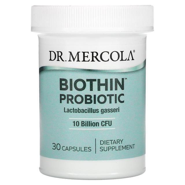 Dr. Mercola, Biothin Probiotikum, Lactobacillus gasseri, 10 Milliarden KBE, 30 Kapseln on Productcaster.