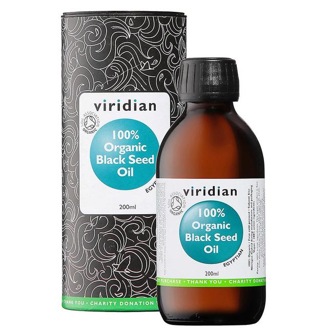 Viridian 100% organic black seed oil on Productcaster.