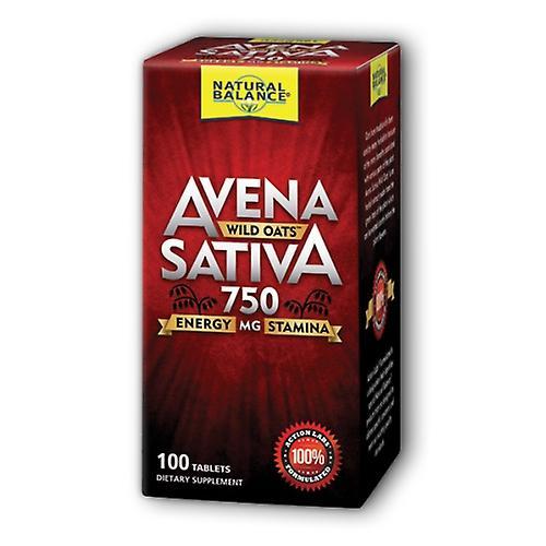 Natural Balance (Anteriormente conocido como Trimedica) Avena Sativa Avena Wild Oats, 100 Tabs (Pack de 2) on Productcaster.