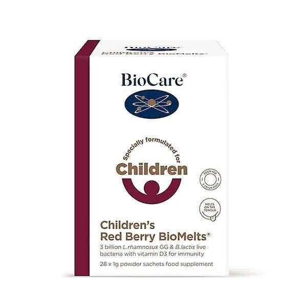 Biocare Children's Red Berry BioMelts Sachets 28 (17128) on Productcaster.