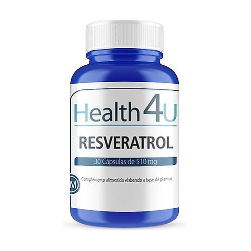 Health 4U Resveratrol 30 capsules on Productcaster.