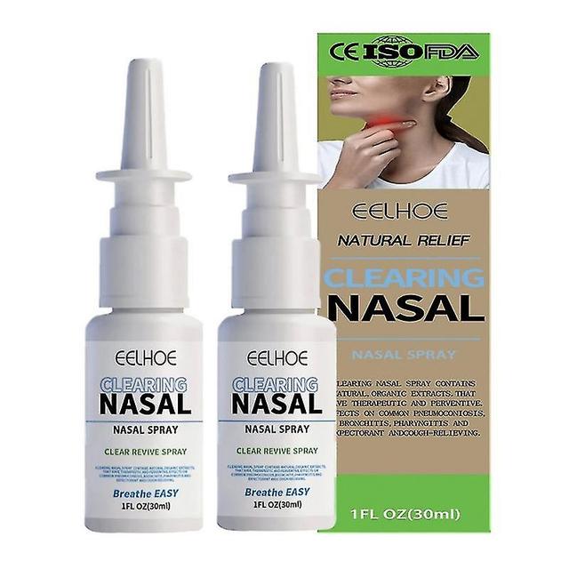 Neu Onnature Organic Herbal Lung Cleanse & Repair Nasenspray Pro 2023 2pcs on Productcaster.