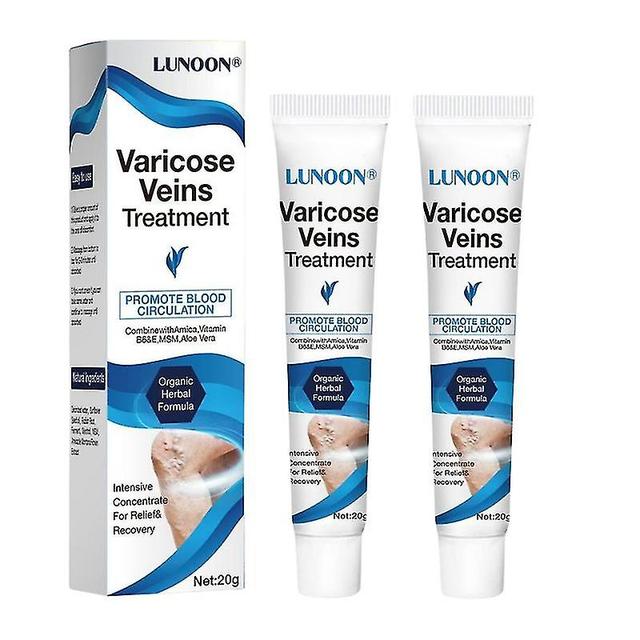 1/2/3pcs Health And Wellness Products Varicose Veins For Legs-varicose Veins Cream, Varicose Vein Soothing Leg Cream -GSL 2pcs on Productcaster.