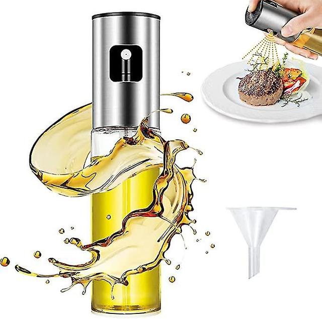 Pulvrisateur d'huile en arosol pour friteuse air et assaisonnements Cuisine. Nbuliseur d'huile en Acier Inoxydable et rcipient en Verre Alimentai on Productcaster.