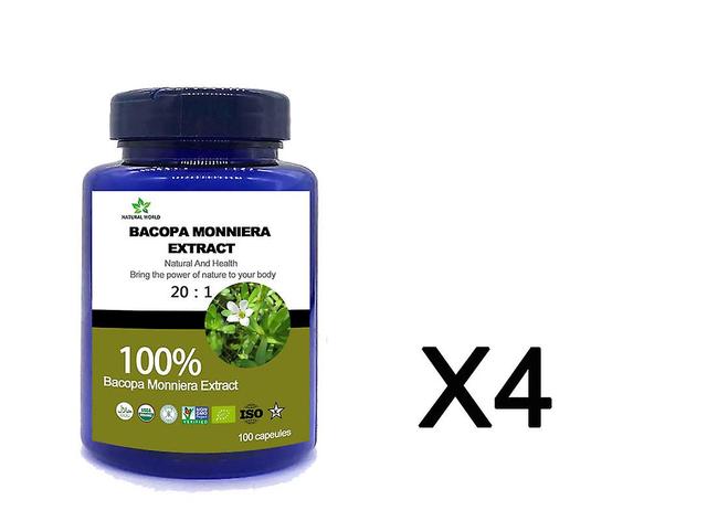 Vorallme Bacopa Monniera Extract 20:1 100pcs/bottle 100% Bacopa Monniera Extract 4 bottle 100pcs on Productcaster.