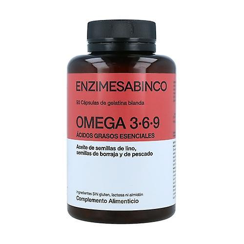 Enzime Sabinco Omega 3 6 9 90 capsules on Productcaster.