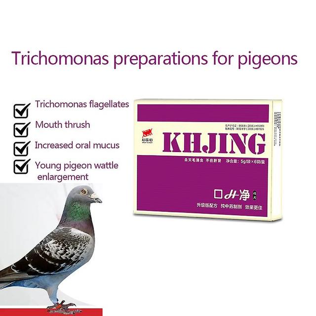 Rion Trichomonas Preparation Powder For Pigeons 5g 6 Bags / Mouth Yellow Net / Trichomonas / Thrush on Productcaster.