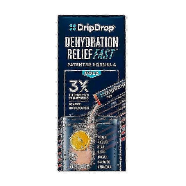 Dripdrop ors electrolyte hydration powder, orange, 10g sticks, 8 ea on Productcaster.