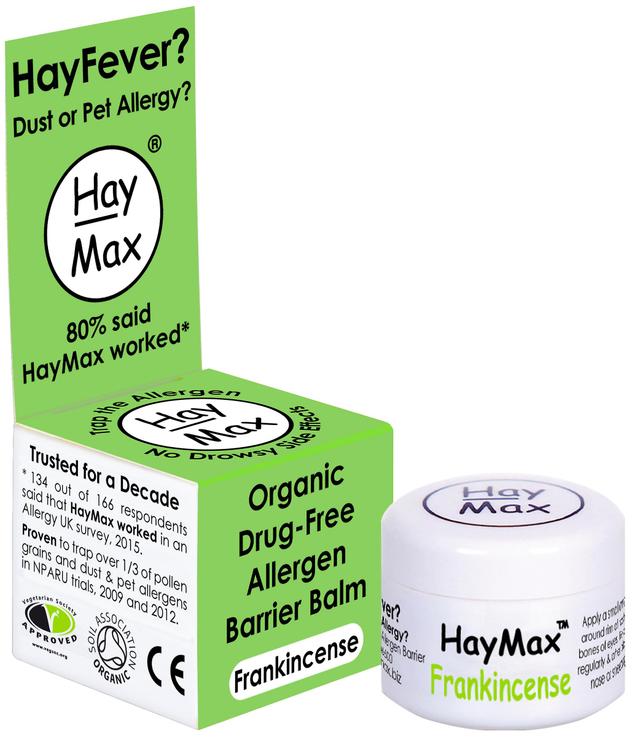 HayMax, Pollen Barrier Balm Frankincense, 5ml on Productcaster.