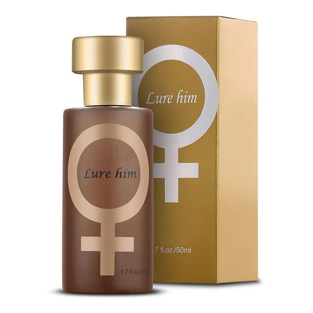 Exquisites Gift-Liebes-Köln-Pheromon-Parfüm für Männer, lockt ihr Parfüm-Spray, Golden Lure Pheromon-Parfüm für Männer und Frauen, lang anhaltendes... on Productcaster.