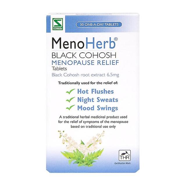 Schwabe Pharma Menoherb 6.5mg 30 Tablets on Productcaster.