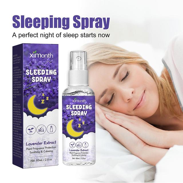 60ml Lavender Sleep Spray For Good Sleeping Plant Fragrance Refreshing Smell Sleep Spray For Improving The Conditions Of on Productcaster.