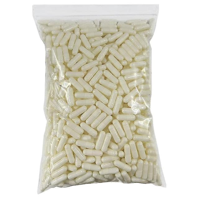 1000pcs White Gelatin Empty Capsules Hollow Gelatin Capsules Empty Pill Capsule on Productcaster.