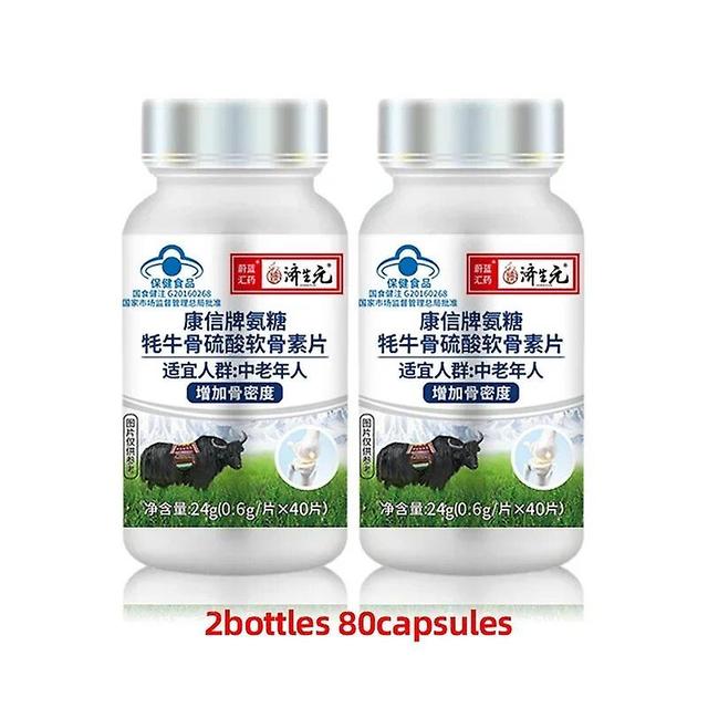 Tib Joint Pain Arthritis Bone Mineral Density Supplements Glucosamine Chondroitin Sulfate Tablets Health Food 2bottles 20days on Productcaster.