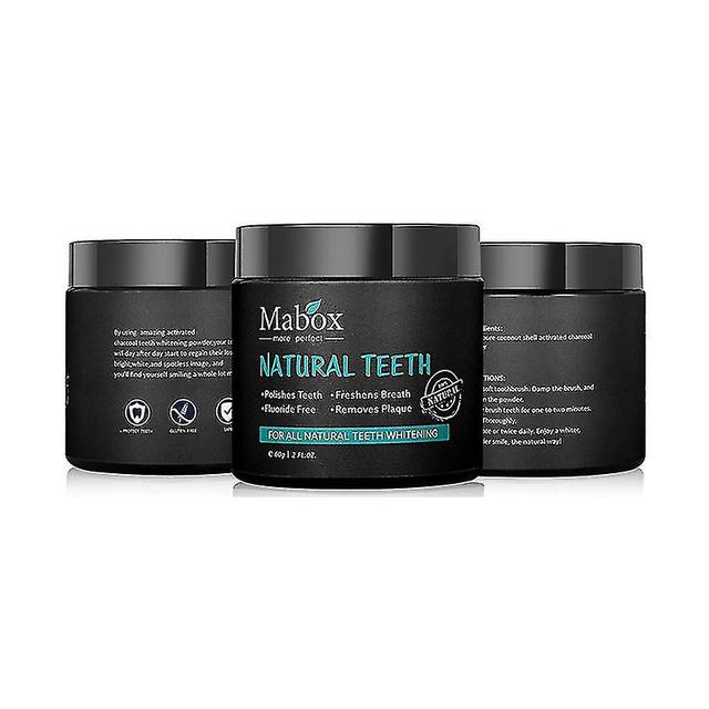 Gunest Mabox Teeth Whitening Oral Care Charcoal Powder Natural Activated Char on Productcaster.