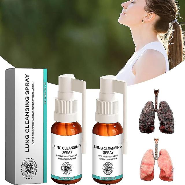 Lung Cleansing Spray, Herbal Lung Cleanse Mist, Powerful Lung Support, Herbal Spray, Lung Spray, Spray for Lung Cleanse Lung Cleansing Spra 2pcs on Productcaster.