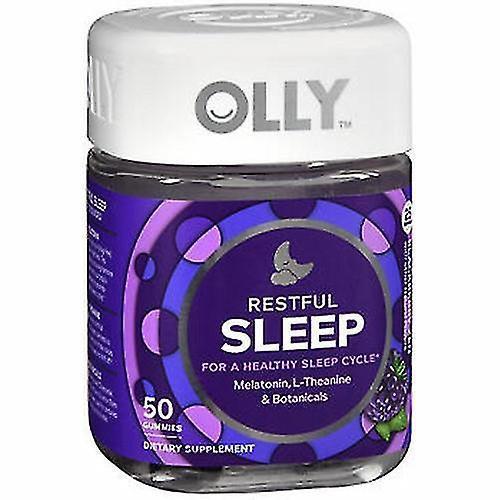 Olly Restful Sleep Blueberry Zen, 0, 50 Gummies (förpackning av 1) on Productcaster.