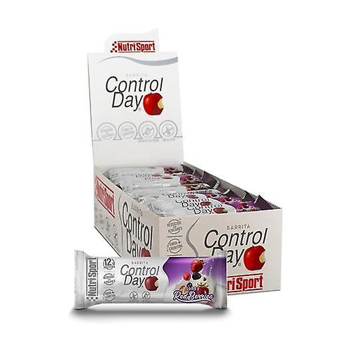 Nutrisport Box of control day red fruit bars 28 bars on Productcaster.