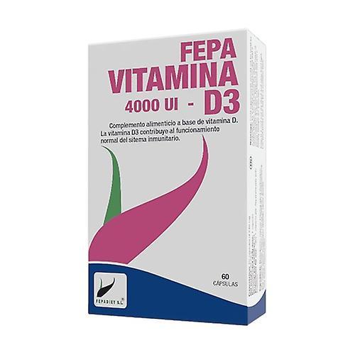 Fepa-vitamin D3 4000UI 60 kapsler på 546mg on Productcaster.