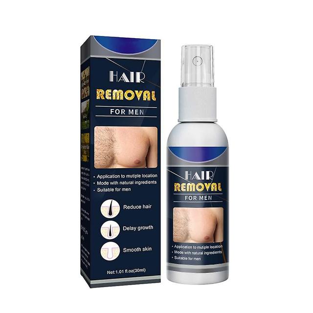 Hair Removal Spray Refreshing Painless Hair Depilatory Gentle Hair Removal Solution Mens 30ml on Productcaster.