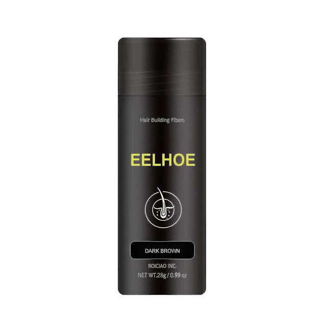 Eelhoe Hair Fiber Powder Dense Hair Top Filling Powder Hairline Sparse Cove Brun foncé on Productcaster.