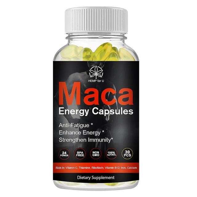 Tib Hfu Maca For Men Health Care More Powerful Boosts Energy & Endurance Anti-fatigue Ginseng Wolfberry Nutritional Supplements 30pcs on Productcaster.