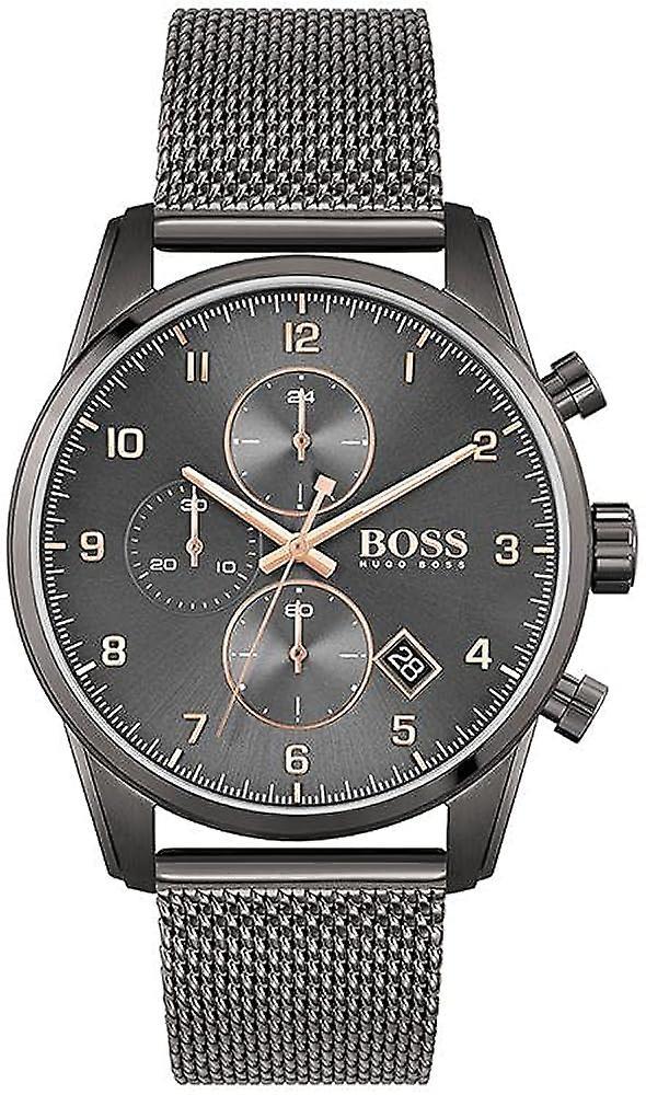 Hugo Boss BOSS herenhorloge 1513837 grijs on Productcaster.