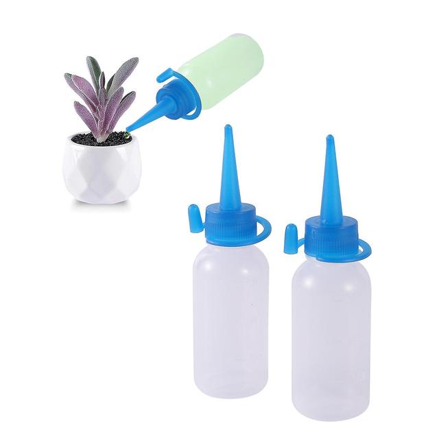 5pc 30ml Nutrient Solution Squeeze Bottle With Cap Hydroponic Succulent Plant Fertilize Watering Can on Productcaster.