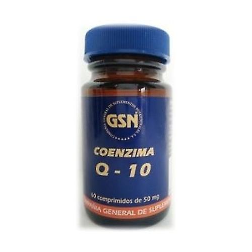 GSN Coenzyme Q10 60 tablets of 50mg on Productcaster.