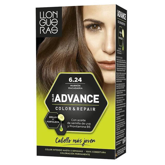 Llongueras Color Advance Hair Colour 6 24 Macadamia Brown on Productcaster.