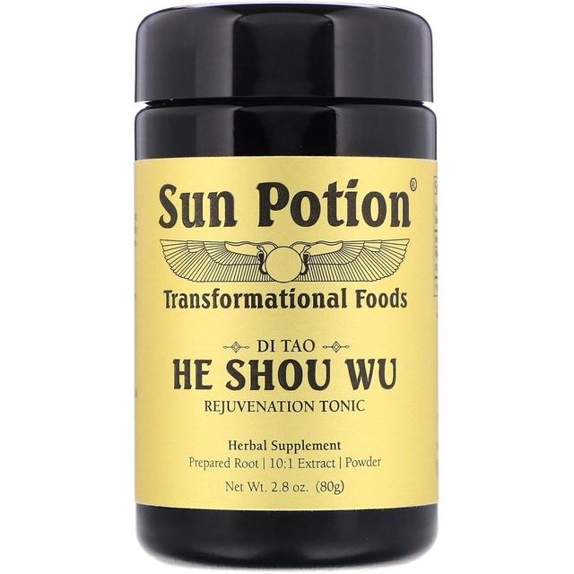 Sun Potion Sonnentrank, He Shou Wu Pulver, 2,8 Unzen (80 g) on Productcaster.