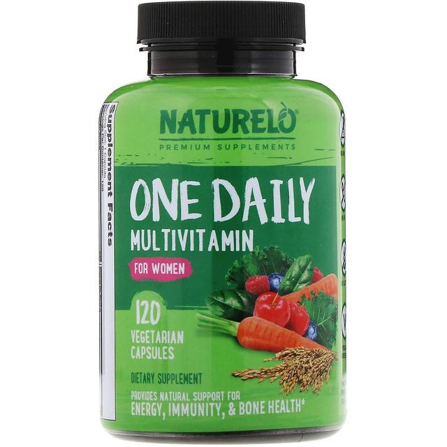 NATURELO, Un Multivitaminico giornaliero per le donne, 120 capsule vegetariane on Productcaster.