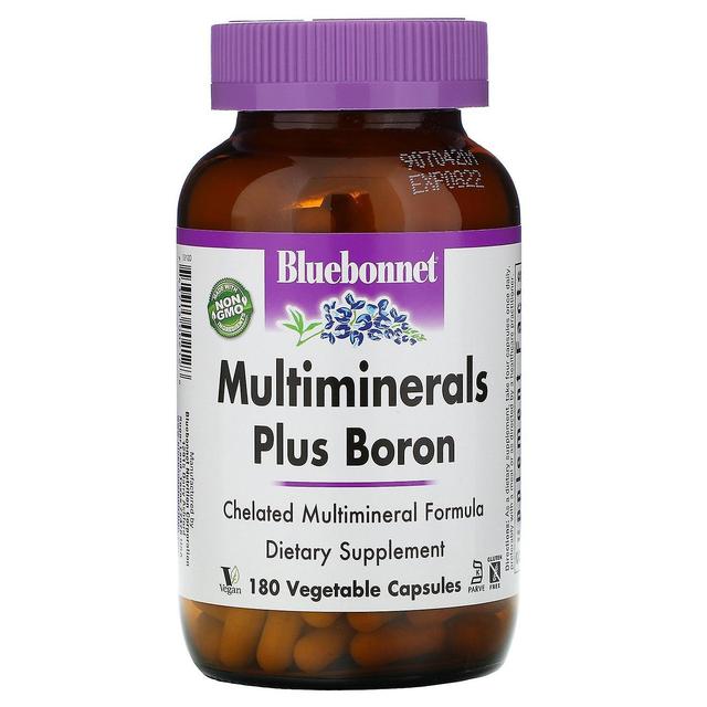 Bluebonnet Nutrition Bluebonnet Näring, Multiminerals, Plus Boron, 180 Vcaps on Productcaster.